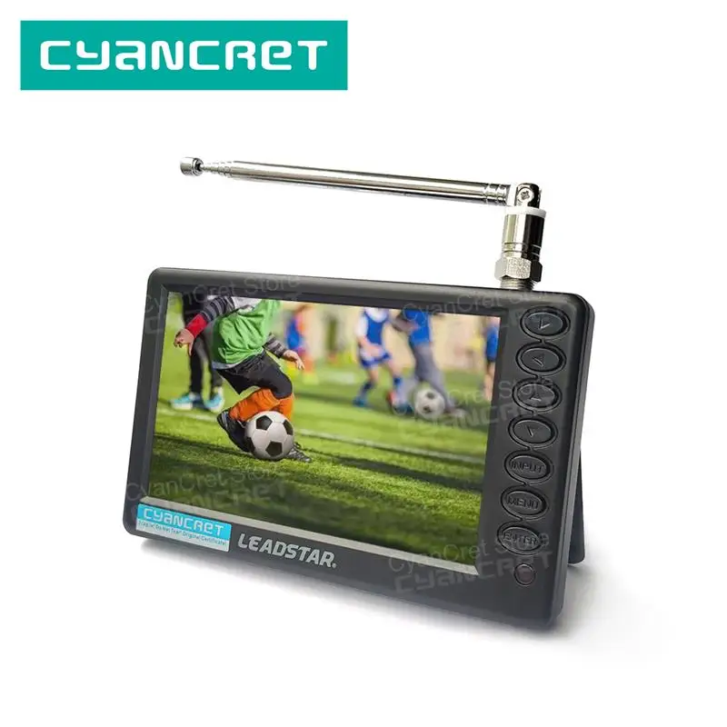 Bolso tv d5 5 Polegada DVB-T2 atsc ISDB-T tdt digital e ana.