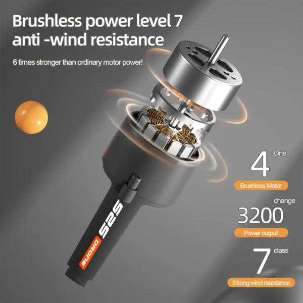 Novo s2s mini drone profissional 8k hd câmera voar 25min - Image 2