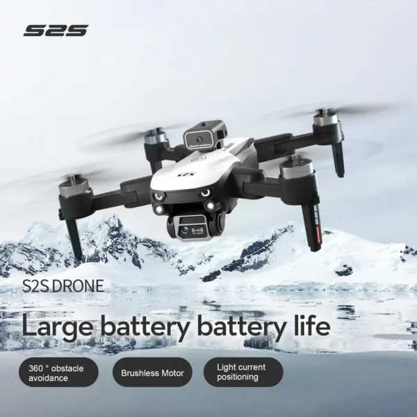 Novo s2s mini drone profissional 8k hd câmera voar 25min - Image 5
