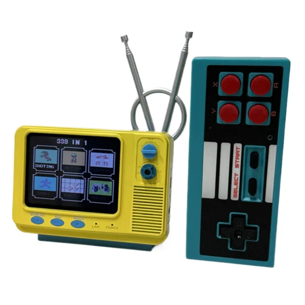 Leitor de videogame mini tv estilo 3.0 polegadas tela grande - Image 2